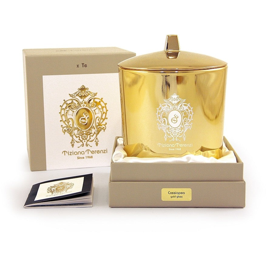 Tiziana Terenzi Luna Collection Cassiopea 500 g — Candela profumata con coperchio