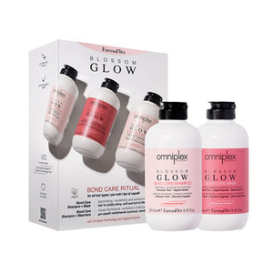 Farmavita Omniplex Blossom Luminosità Kit shampoo 250 ml + mascarilla 250 ml — Set para cabello