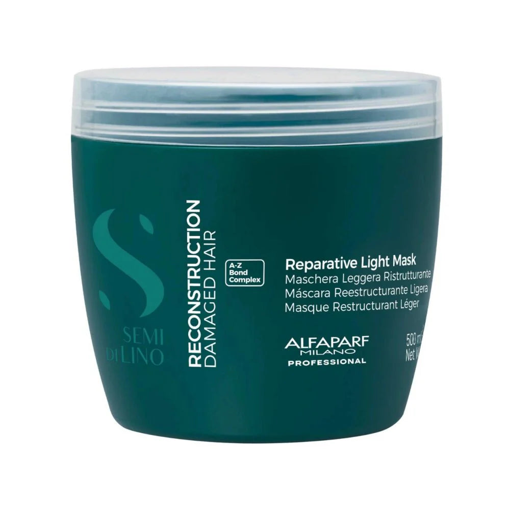 Alfaparf Milano Reconstrucción de semillas de lino Maschera Reparador 500ml