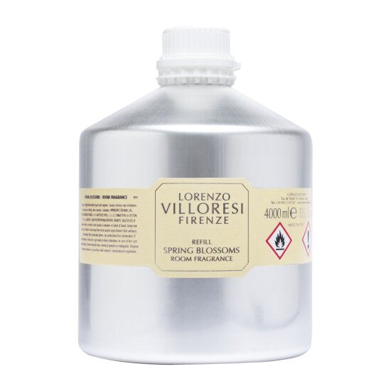 Lorenzo Villoresi Spring Blossoms 4000 ml Navulling sprays voor binnen — Navulling sprays voor binnen