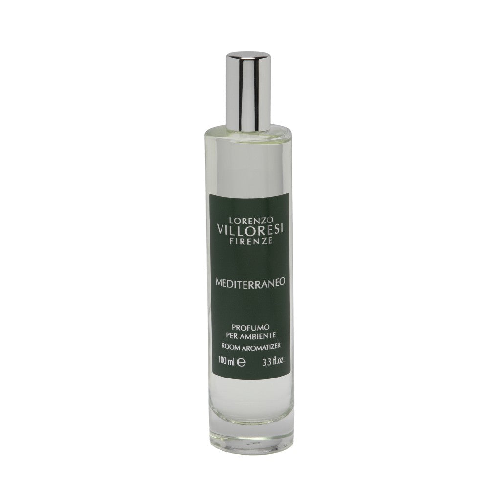 Lorenzo Villoresi Firenze Mediterraneo 100 ml Geurige Spray voor Binnen — Geurige Spray voor Binnen