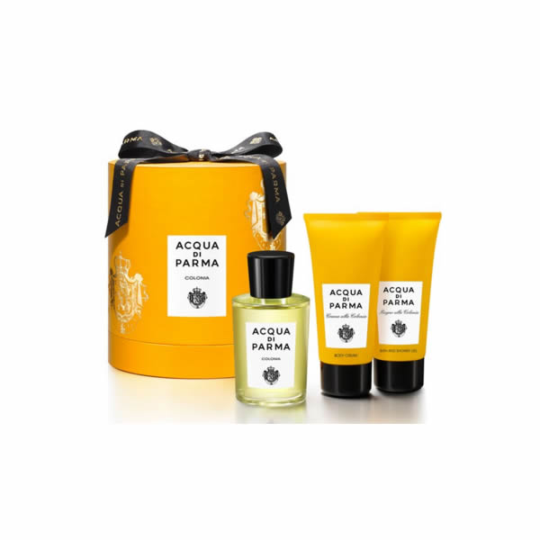 Acqua Di Parma Intensa Eau De Cologne Spray 100ml Set 3 Pezzi