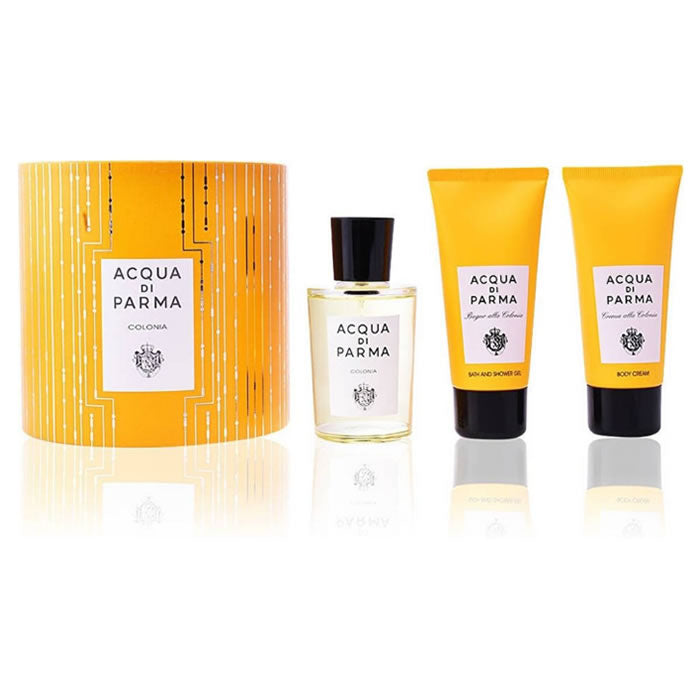 Acqua Di Parma Intensa Eau De Cologne Spray 100ml Set 3 Pieces 2017