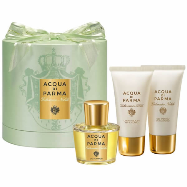 Acqua Di Parma Gelsomino Nobile Eau De Perfume Spray 50ml Set 3 Pezzi