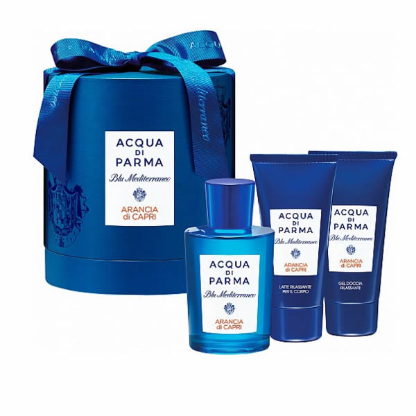 Acqua Di Parma Arancia Di Capri Eau De Toilette Spray 150ml Set 3 Pezzi