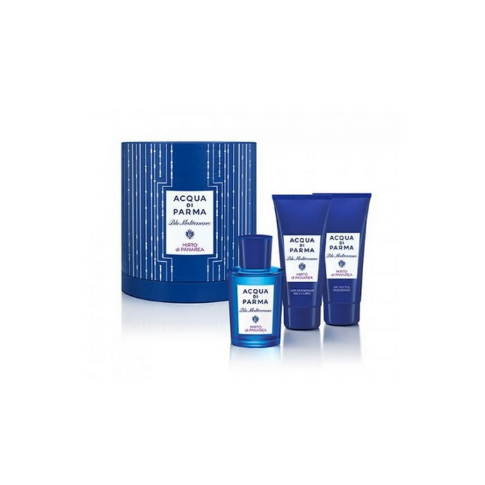 Acqua Di Parma Blu Mediterraneo Mirto Di Panarea Eau De Toilette Spray 75ml Set 3 Pezzi 2018