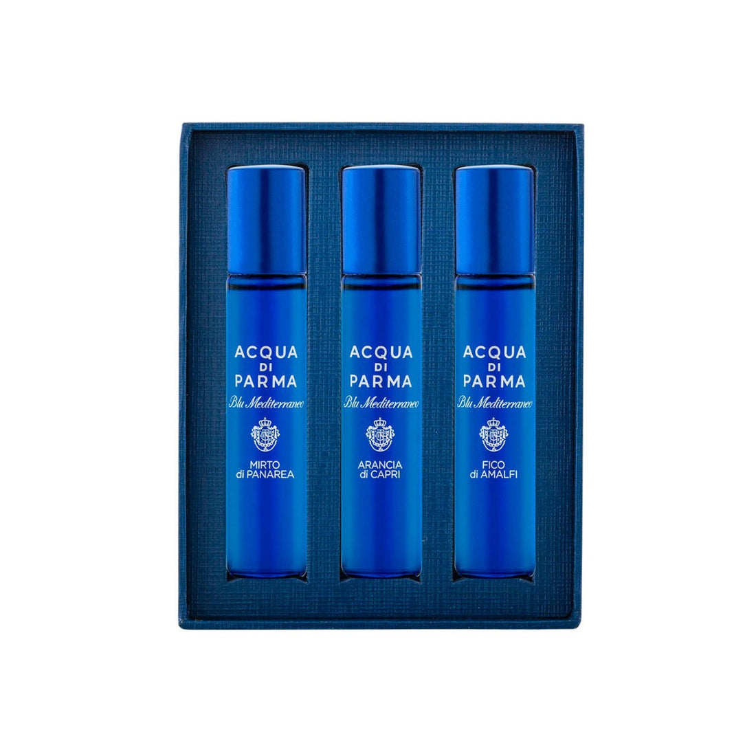 Acqua di Parma Blu Mediterraneo Cofanetto 3 pezzi (Eau de toilette 3x12 ml) — Eau de toilette