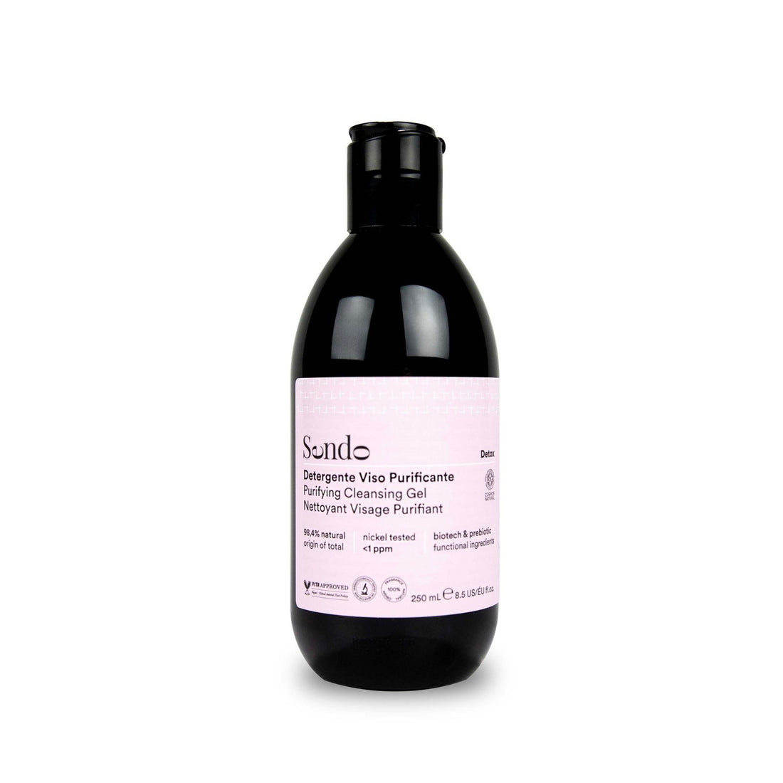 Sendo Detox Gel purificante detergente viso 250 ml — Gel limpiador facial