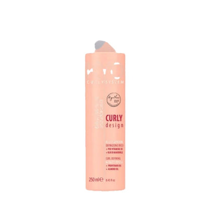 Kihara- ja aaltoileville hiuksille tarkoitettu manteliöljykreem Kyo Curly System Styling Cream 250 ml