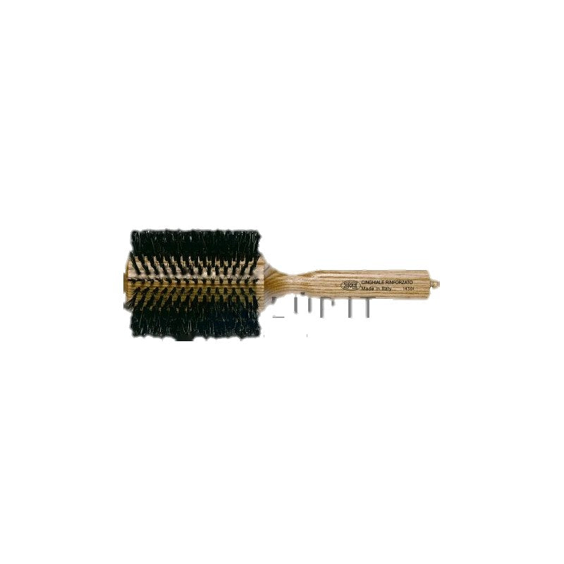 Pettine con manico in legno di frassino con separatore e setole rinforzate di cinghiale Triangolo d85mm 3ME Maestri