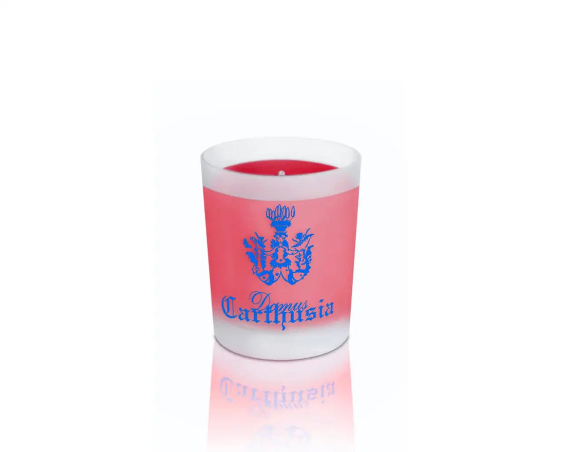 Carthusia Gemme Sole Scented Enveloping Candle Grape Pomegranate 190gr promotion
