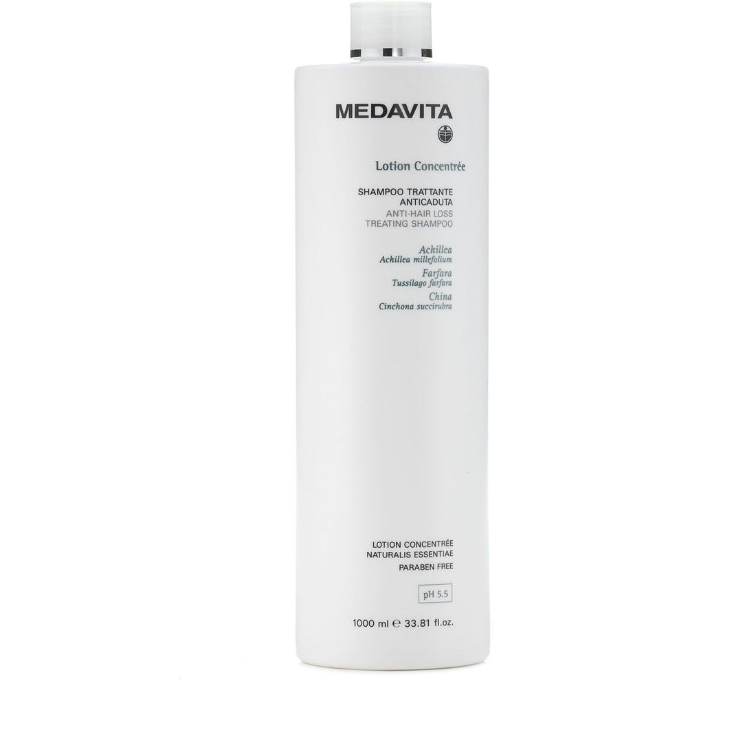 Medavita Lotion Concentrée Styrkende shampoo mod hårtab til skrøbeligt hår 1000 ml