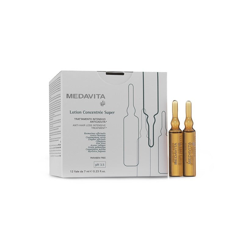 Medavita Lotion Concentree Super 12 x 7 ml — Lotion mod hårtab