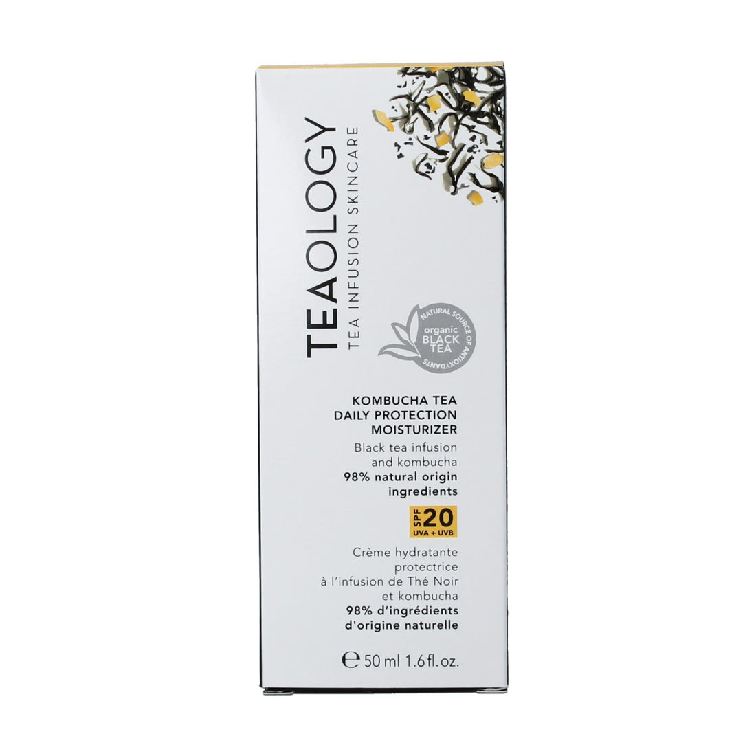 Teaology Kombucha Tea SPF 20 50 ml — Crema Viso
