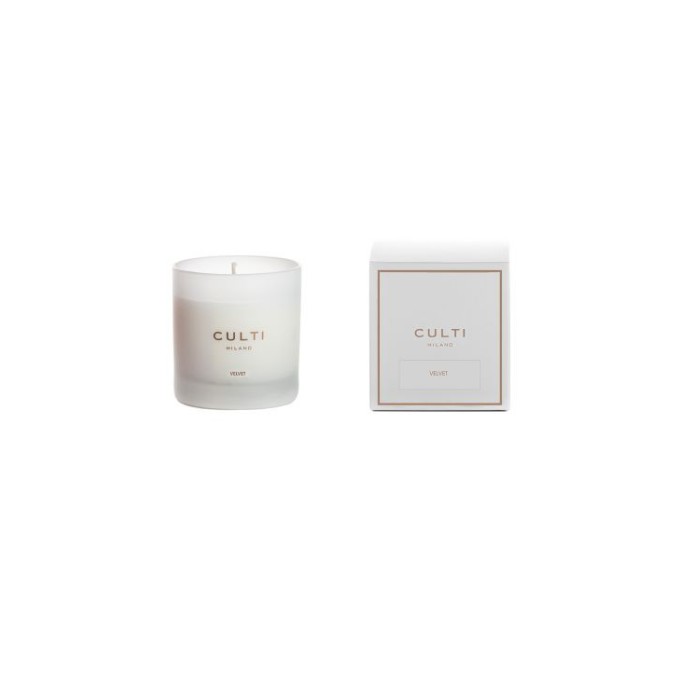 Culti Milano Bianco Velvet Candela 70 g — Candela profumata