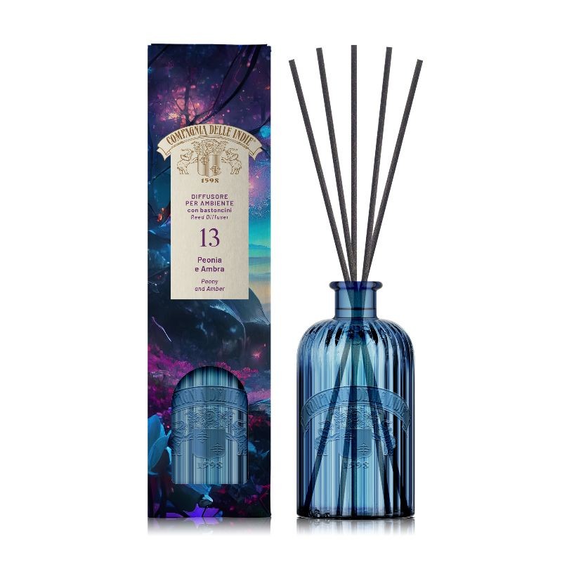 Compagnia delle Indie 13 Peonia e Ambra diffusore 1000 ml — 공간용 디퓨저