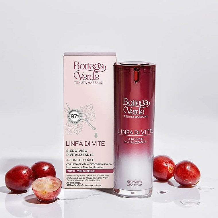 Bottega Verde Linfa Di Vite siero viso rivitalizzante 25 ml — Siero viso rivitalizzante