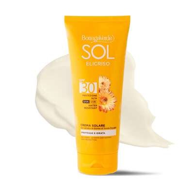 Bottega Verde Sol Elicriso Crema solare viso e corpo SPF30 200 ml — كريم واقي من الشمس للوجه والجسم