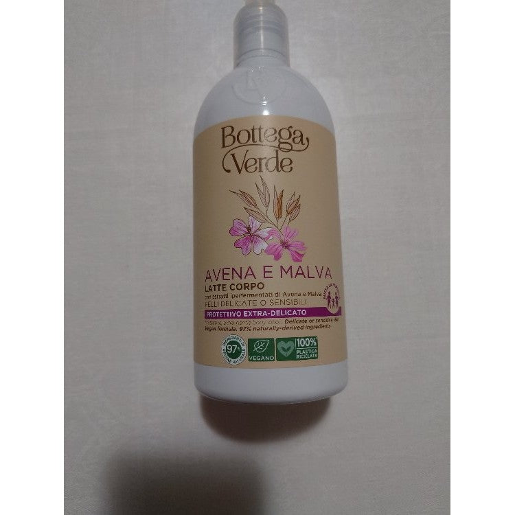 Bottega Verde Avena &amp; Malva Latte corpo 400 ml — Bodylotion