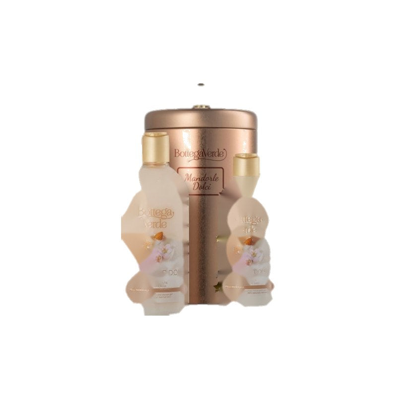 Set Bottega Verde Mediterranean Almond Box (sh/gel/400ml + b/lot/250ml + box/1pcs)