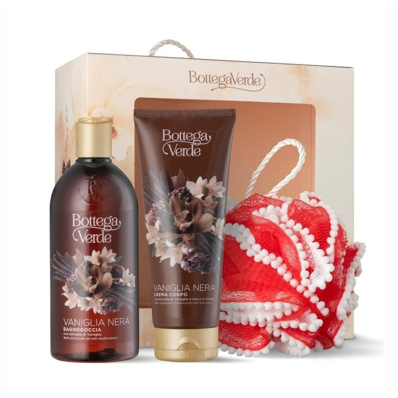 Bottega Verde Vaniglia Nera Set — Set corpo