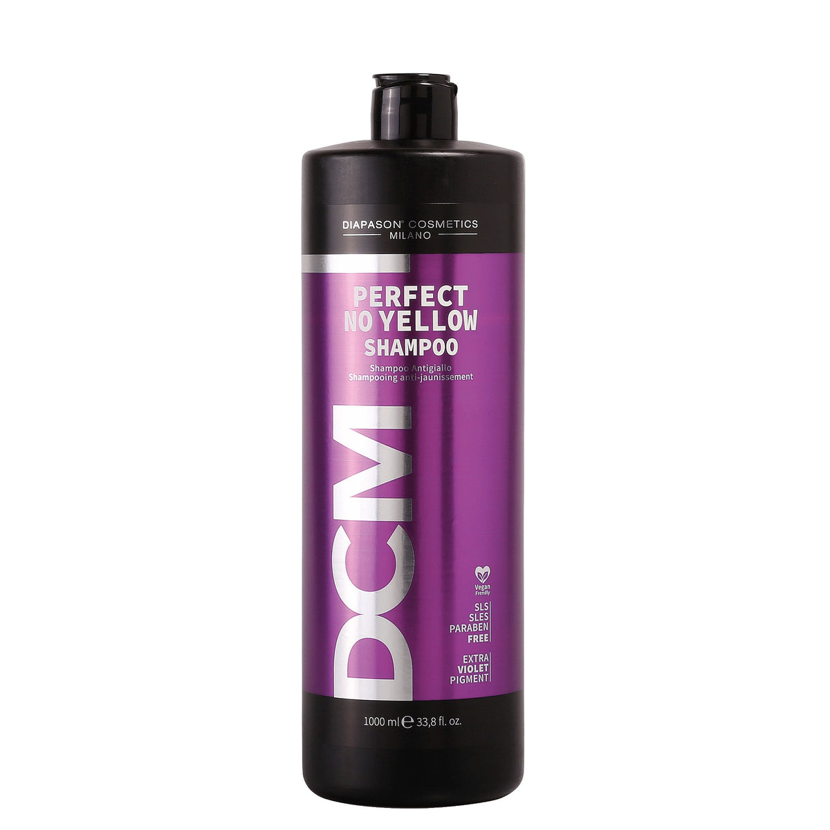 Dcm Perfect No Yellow Shampoo 1000 ml — Shampoo anti-jaunissement