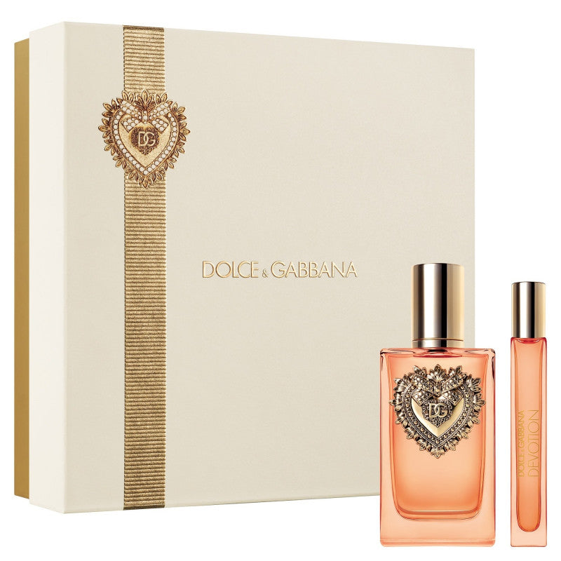 Dolce &amp; Gabbana Devotion Eau De Parfum Intense 100ml boxset met Travel Spray 10ml