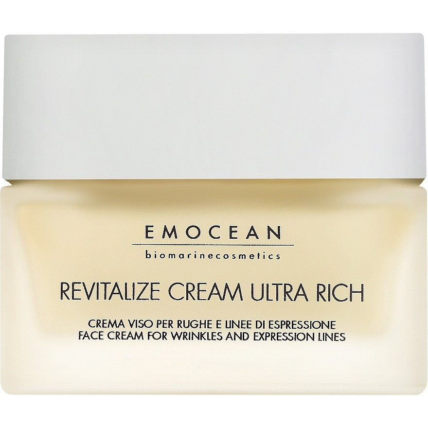 Emocean A-Ctive Revitalize Crema Ultra Ricca 50 ml — Πλούσια κρέμα προσώπου κατά των ρυτίδων