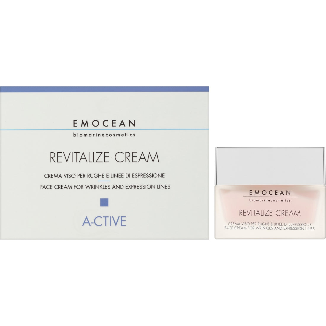 Emocean A-Ctive Revitalize Crema 50 ml — Creme anti-rugas para rosto