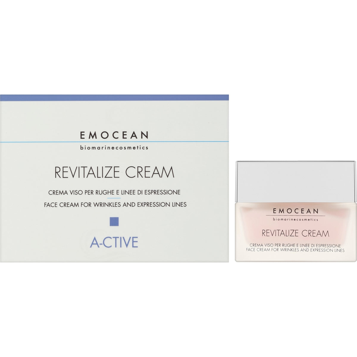 Emocean A-Ctive Revitalize Crema 50 ml — Anti-Falten Gesichtscreme