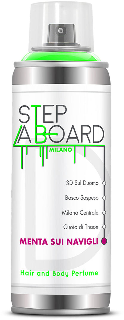 Step Aboard Menta sui Navigli Profumo Corpo e Capelli