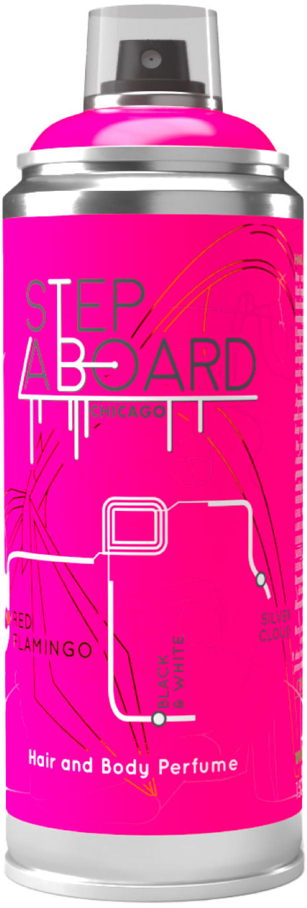 Step Aboard Red Flamingo Profumo Corpo e Capelli