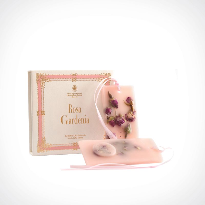 Officina Profumo-Farmaceutica di Santa Maria Novella Rosa Gardenia 2 pezzi — Tavolette di Cera Profumate