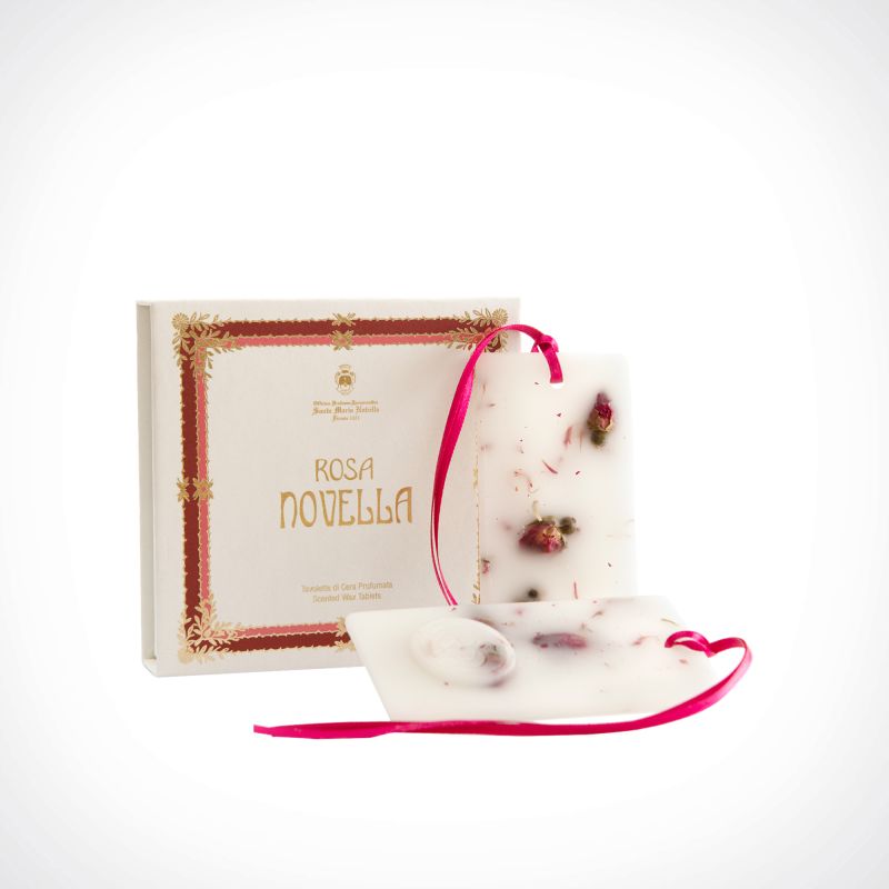 Officina Profumo-Farmaceutica di Santa Maria Novella Rosa Novella 2 Pezzi — Tavolette di Cera Profumate