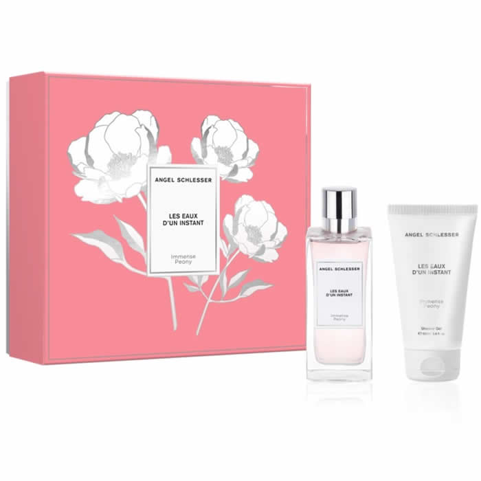 Angel Schlesser Immense Peony Eau De Toilette Spray 100ml Set 2 pezzi