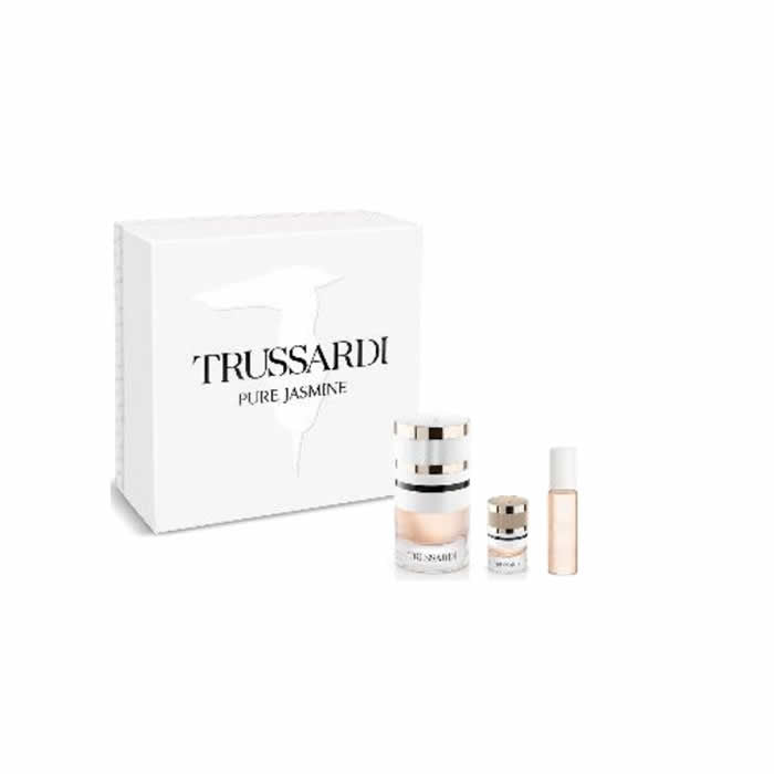 Trussardi Pure Jasmine Eau De Parfum Vaporisateur 60 ml Coffret 3 Pièces