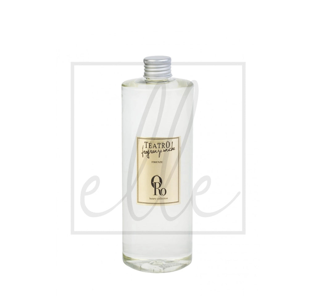 Teatro fragranze uniche Oro Ricarica 500 ml — Ricarica Diffusore