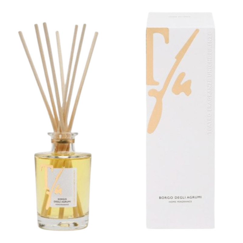 Teatro fragranze uniche Borgo degli Agrumi 100 ml — Diffusore sticks