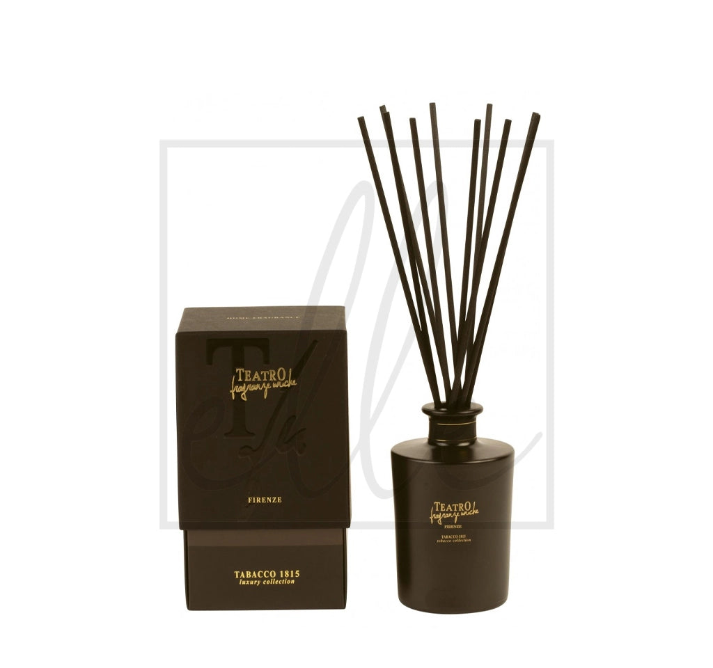 Teatro fragranze uniche Tabacco 1815 Sticks 250 ml — Diffusore Bastoncini