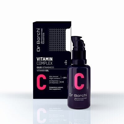 Dr Barchi Vitamin Complex C Olio vitaminico 30 ml — Huile vitaminée visage et corps