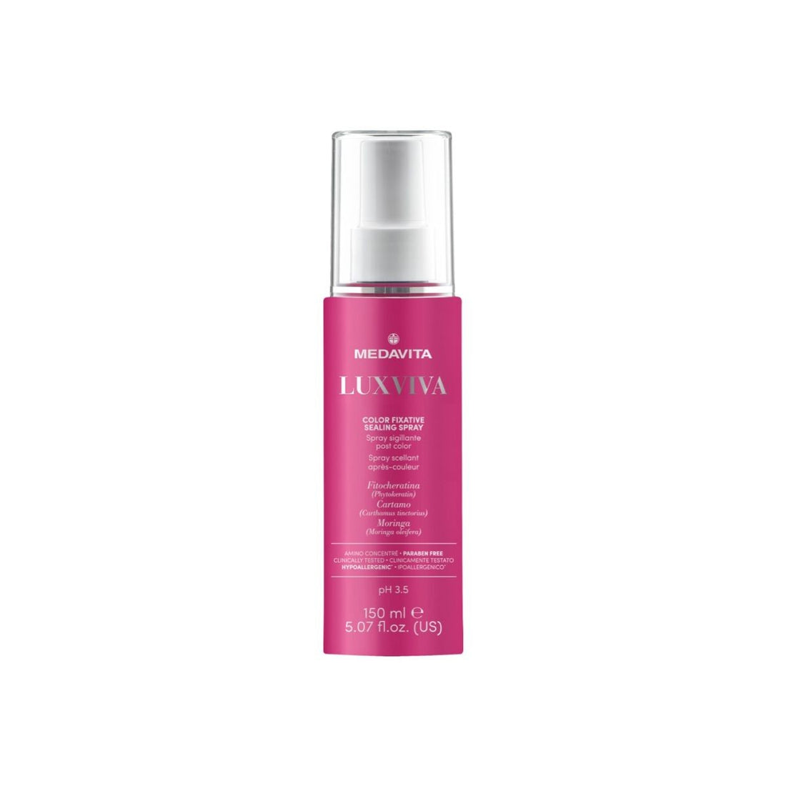 Medavita Luxviva Color Fixative Sealing Spray 150 ml — Spray sigilant pentru păr vopsit