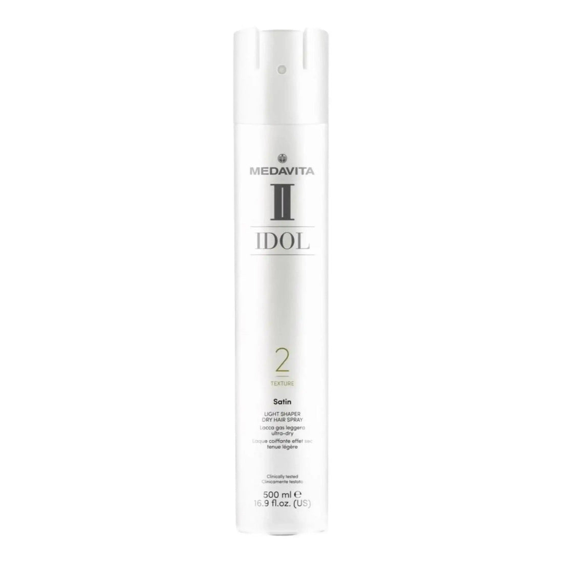 Medavita Idol Satin 5 Strong Shaper 500 ml — 강력 헤어 스프레이