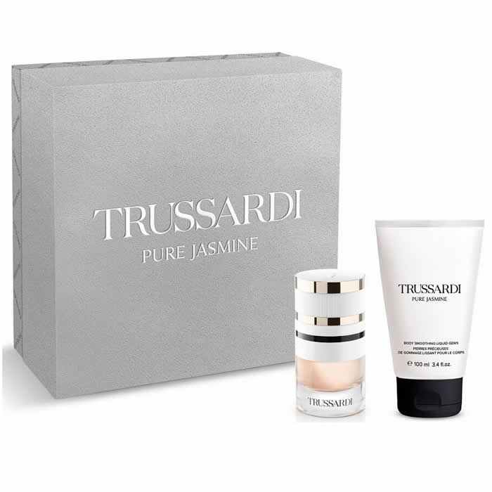 Trussardi Pure Jasmine Eau De Perfume Spray 60 ml Set 2 Pezzi