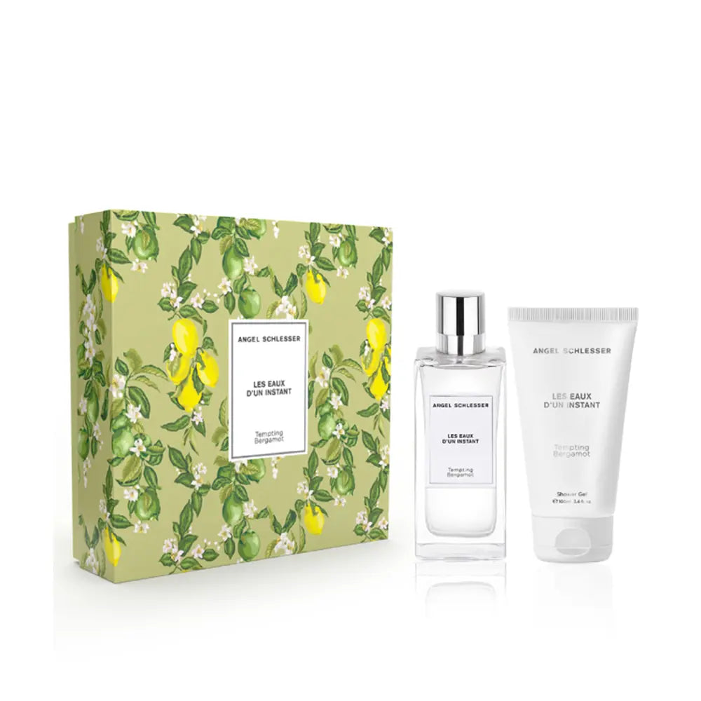 Angel Schlesser Instant Tempting Bergamont Watercolor Coffret Eau De Toilette Spray 100ml Sæt 2 stk.