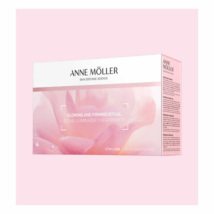 Anne Möller Glow Rich Firming Cream Spf15 50 מ&quot;ל סט 4 חלקים