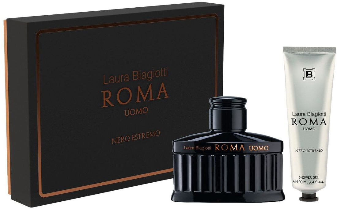 Laura Biagiotti Roma Uomo Nero Estremo 125 ml — Eau de Parfum Intense Uomo
