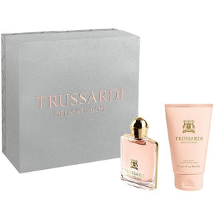 Trussardi Delicate Rose Set (Eau de toilette 50 ml + showergel 100 ml) — Sæt og gaveæsker
