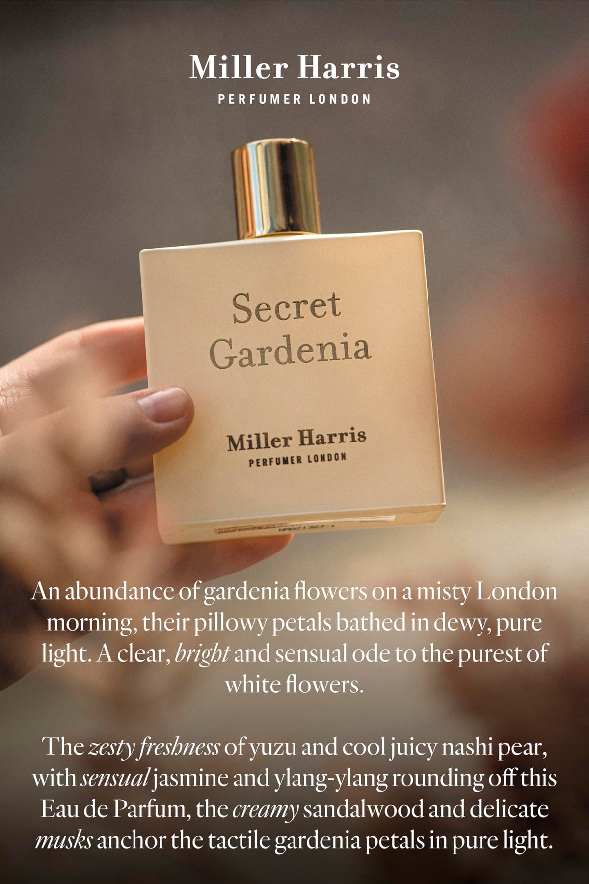 Miller harris Secret Gardenia 50 ml — Eau de Parfum