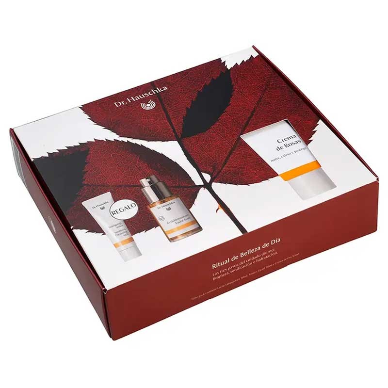 Dr Hauschka Crema alle Rose Ritual De Belleza Cofanetto 3 pezzi — Cofanetto