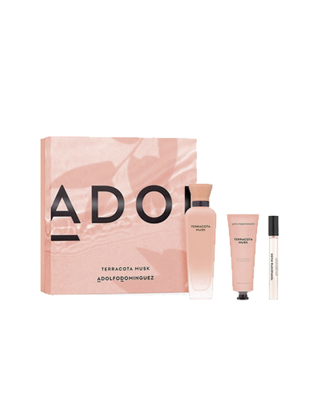 Adolfo Dominguez Agua Fresca Terracota Musk Edp Spray 120ml Sæt